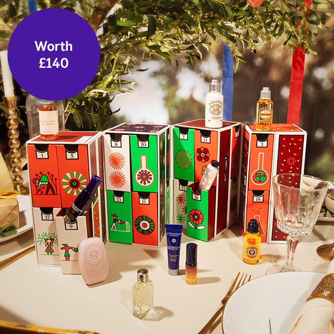Beauty Advent Calendars Reusable Advent Calendars L'OCCITANE UK